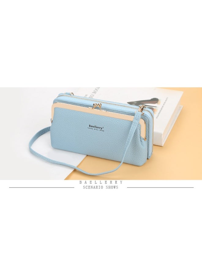 Mobile Phone Bag for Women Fashion Bag Zipper Shoulder Bag Skew Straddle Purse Zipper Purse for Women