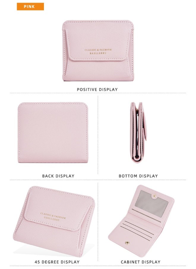 Women's Wallet Short Fashion Multi-card Coin Purse Youth Coin Bag Card Bag