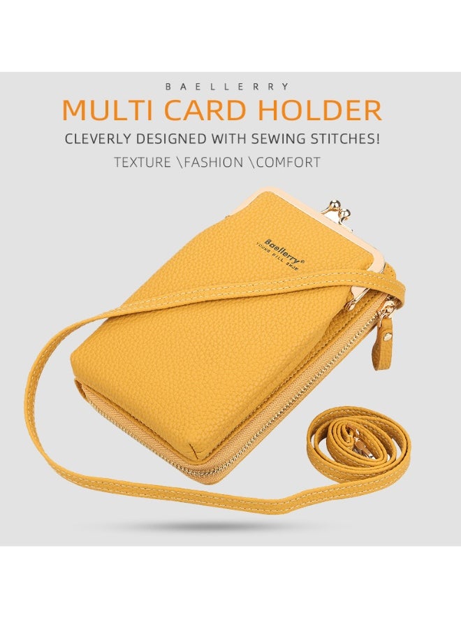 Korean Mobile Phone Bag Vertical Women's Bag Fashion Senior Sense Women's Single Shoulder Crossbody Bag Purse