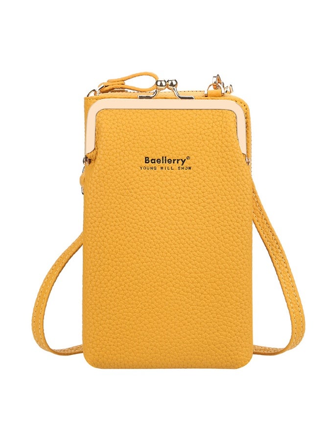 Korean Mobile Phone Bag Vertical Women's Bag Fashion Senior Sense Women's Single Shoulder Crossbody Bag Purse