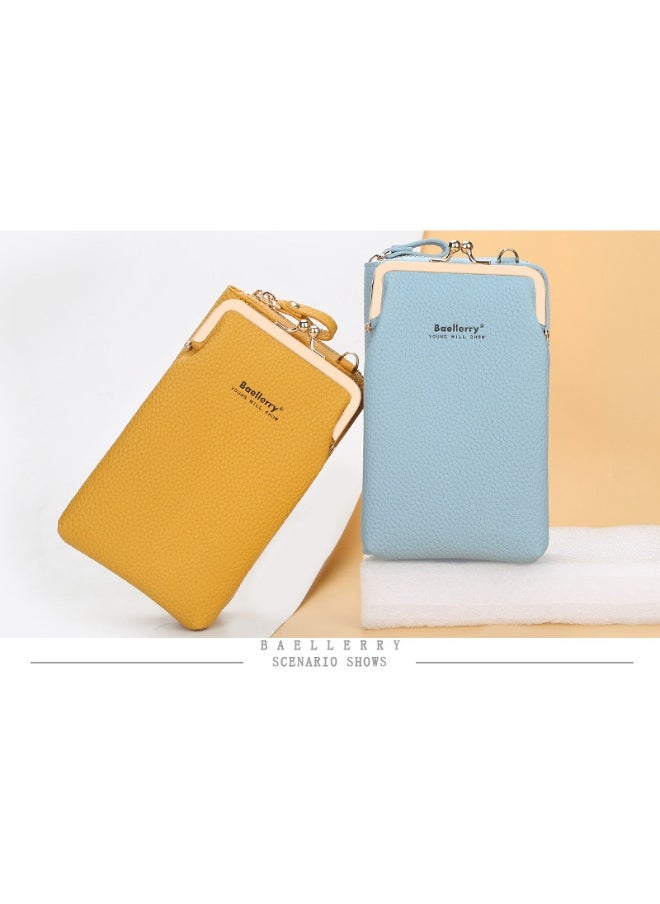 Korean Mobile Phone Bag Vertical Women's Bag Fashion Senior Sense Women's Single Shoulder Crossbody Bag Purse