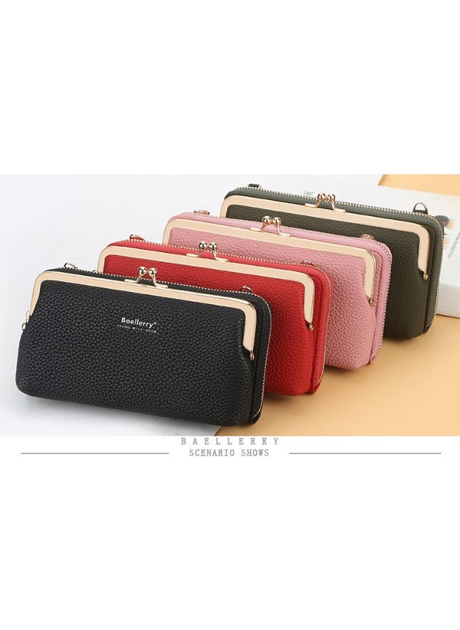 Mobile Phone Bag for Women Fashion Bag Zipper Shoulder Bag Skew Straddle Purse Zipper Purse for Women