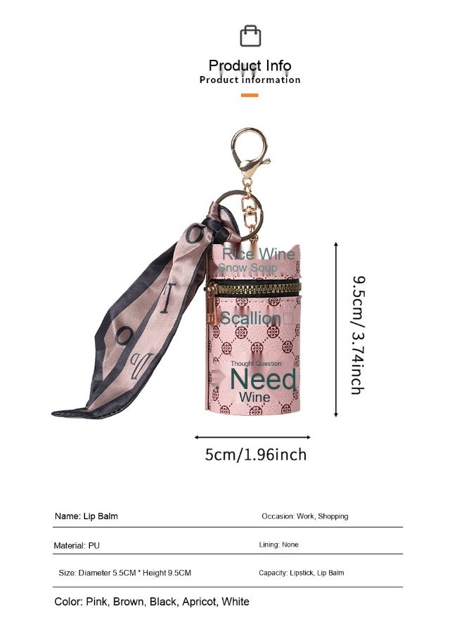 High Luxury Coin Purse Pendant Earphone Bag Lipstick Mini Keychain Bag Retro Bucket Mouth Red Envelope Simple Pendant