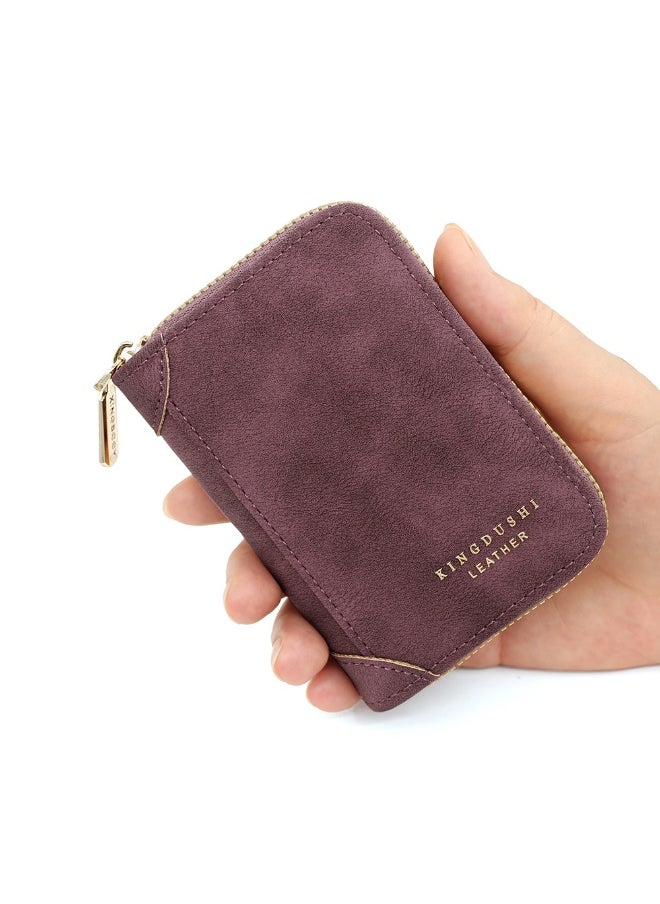Card Bag Exquisite Pu Matte Texture Large Capacity Multi-card Bag Organ Bag Coin Wallet Card Bag