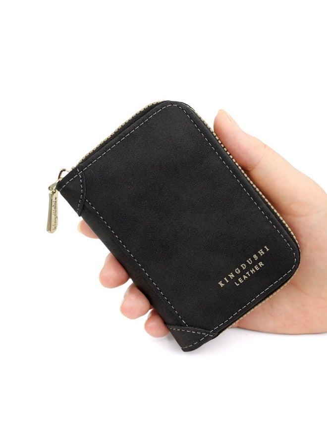 Card Bag Exquisite Pu Matte Texture Large Capacity Multi-card Bag Organ Bag Coin Wallet Card Bag