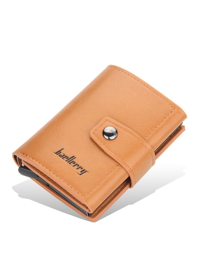 Men's Card Bag Anti-degaussing Aluminum Box Advanced Sense Multi-function Card Clip Multi-card Card Sleeve