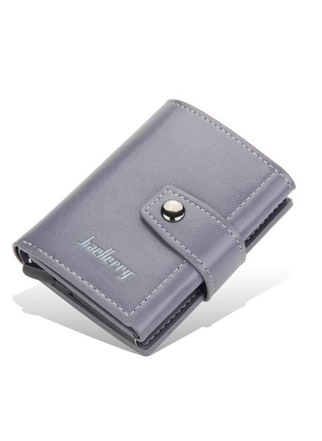 Men's Card Bag Anti-degaussing Aluminum Box Advanced Sense Multi-function Card Clip Multi-card Card Sleeve
