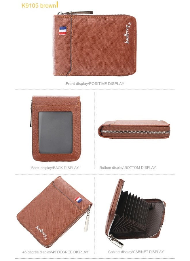 Men's Wallet Card Bag Creative Multi-card Organ Card Sleeve Credit Card Bag Coin Wallet