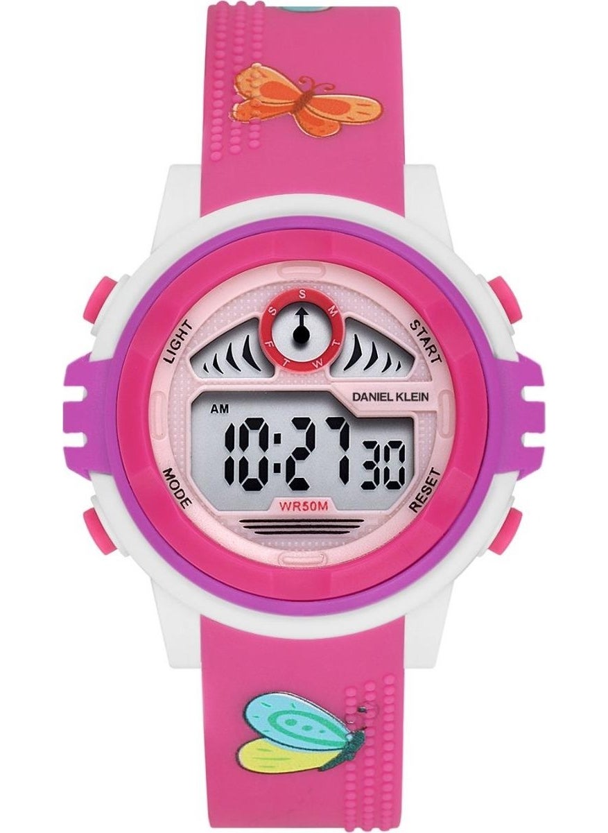 Digital New Season Alarm-Stopwatch-Lighting Featured Children's Wristwatch DK.DJT.1003
