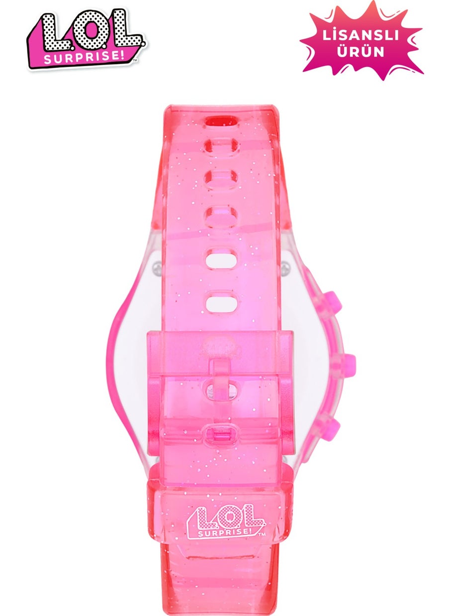 Licensed L.O.L. SURPRISE! LOL7210 Kids Pink Light Children's Wristwatch