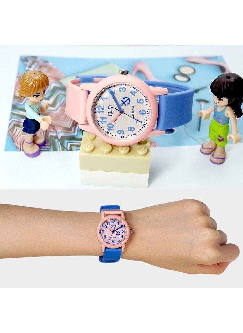 QCG4902 Waterproof Numbered Girls Wristwatch