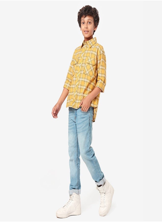 Boys Checkered Shirt