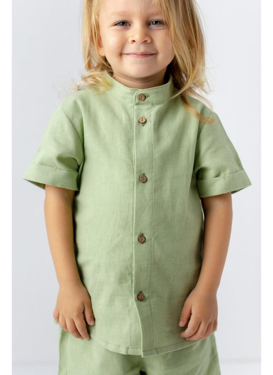Baby Boy Linen Shirt