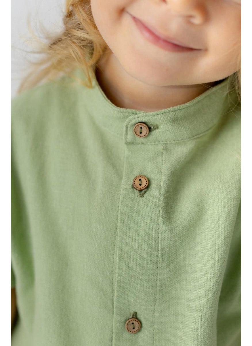 Baby Boy Linen Shirt