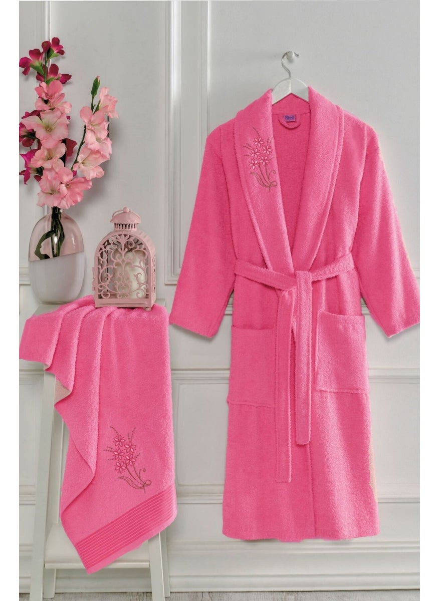Towel Bathroom Women's Bathrobe Set Shalyaka 100 Cotton