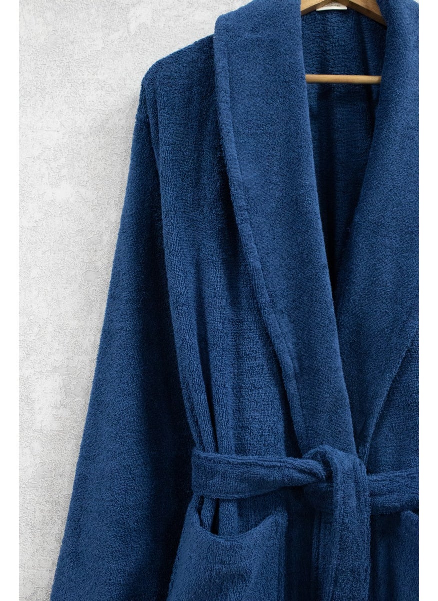 100% Cotton Shawl Loop Bathrobe