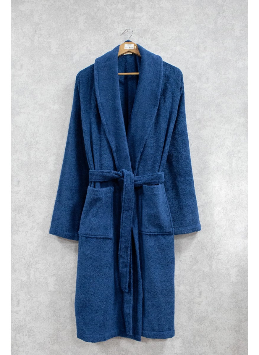 100% Cotton Shawl Loop Bathrobe