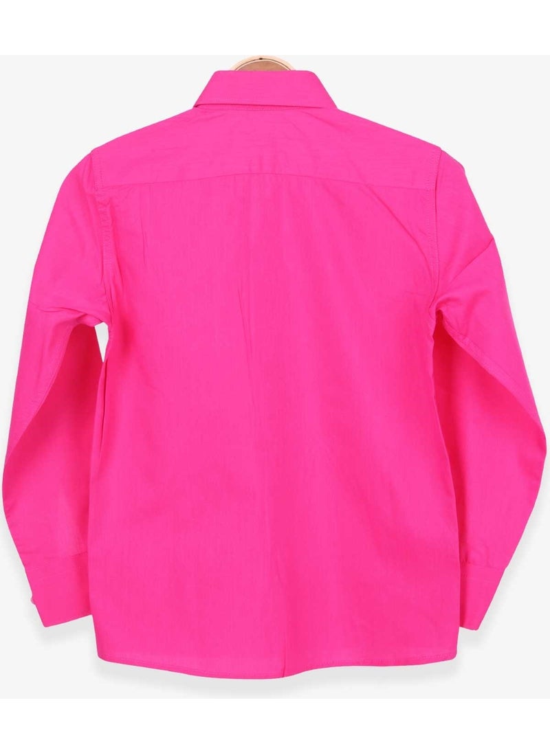 Boy's Shirt Basic 6-10 Years, Pink