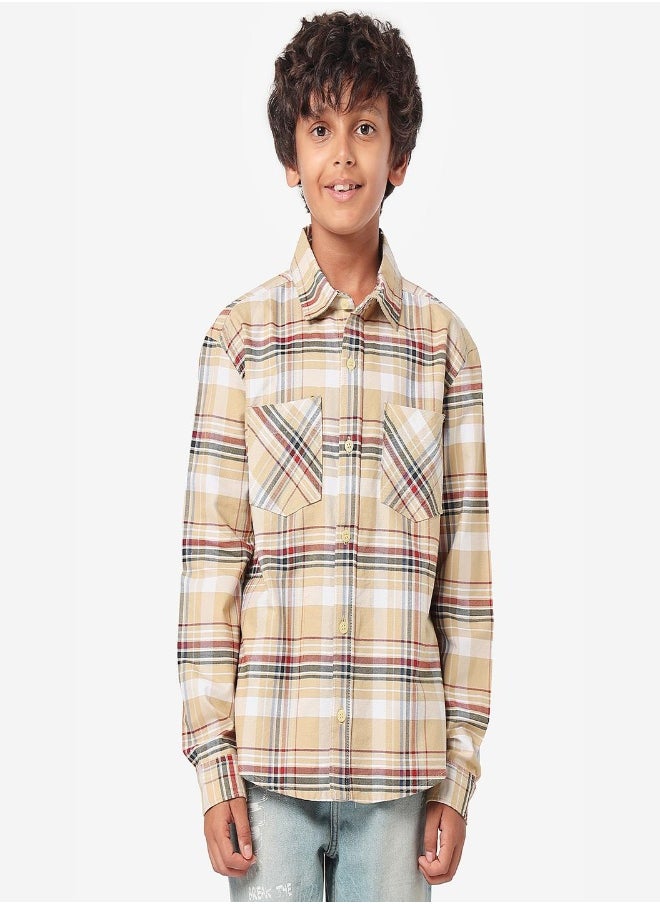Boys Checkered Shirt