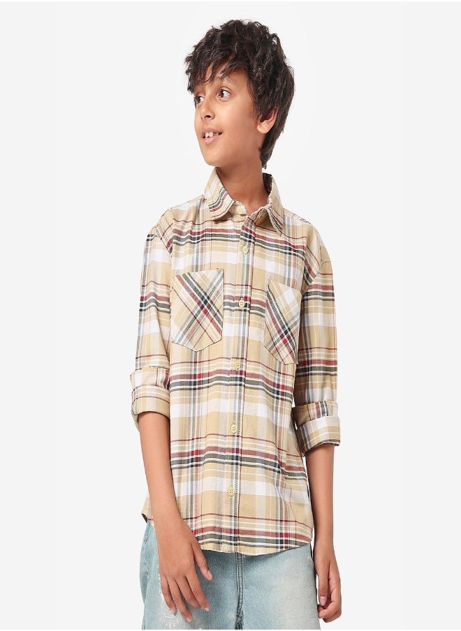 Boys Checkered Shirt