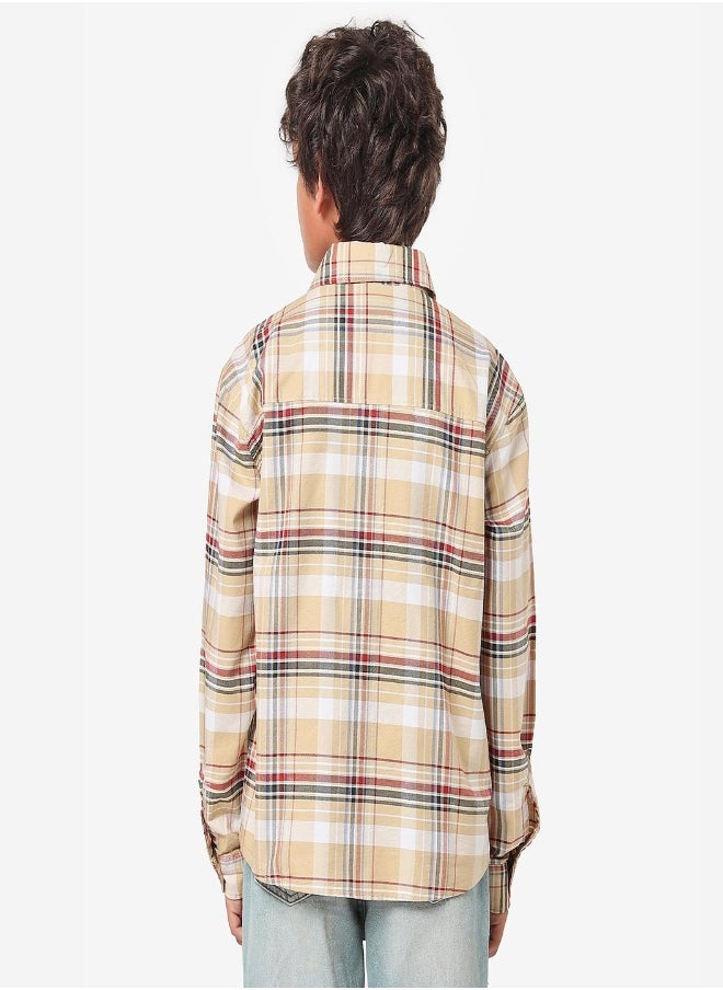 Boys Checkered Shirt