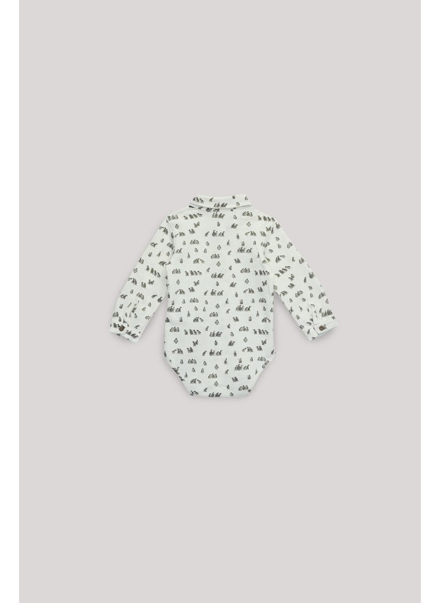 Bg Store Baby Boy Patterned Bodysuit