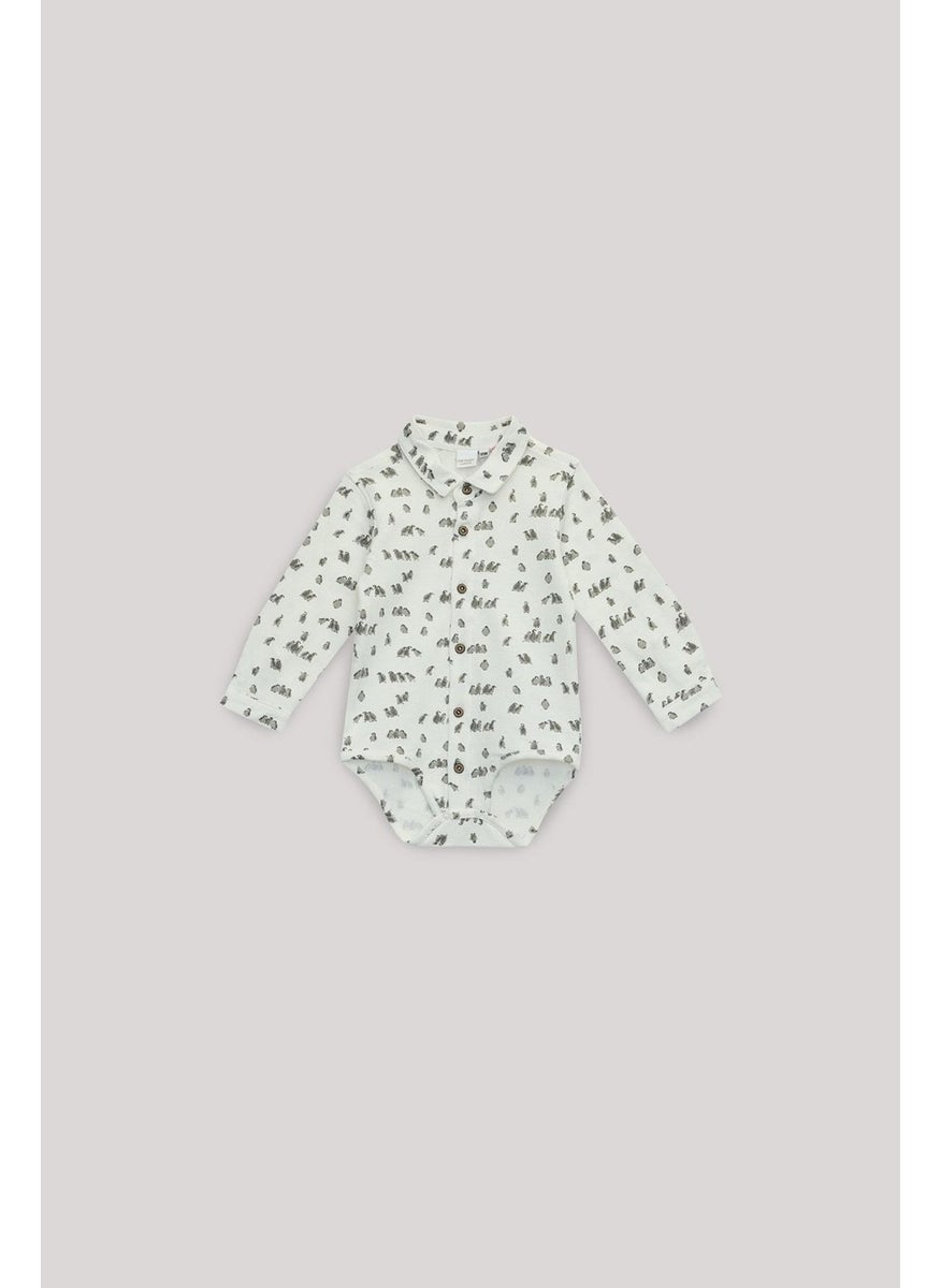 Bg Store Baby Boy Patterned Bodysuit