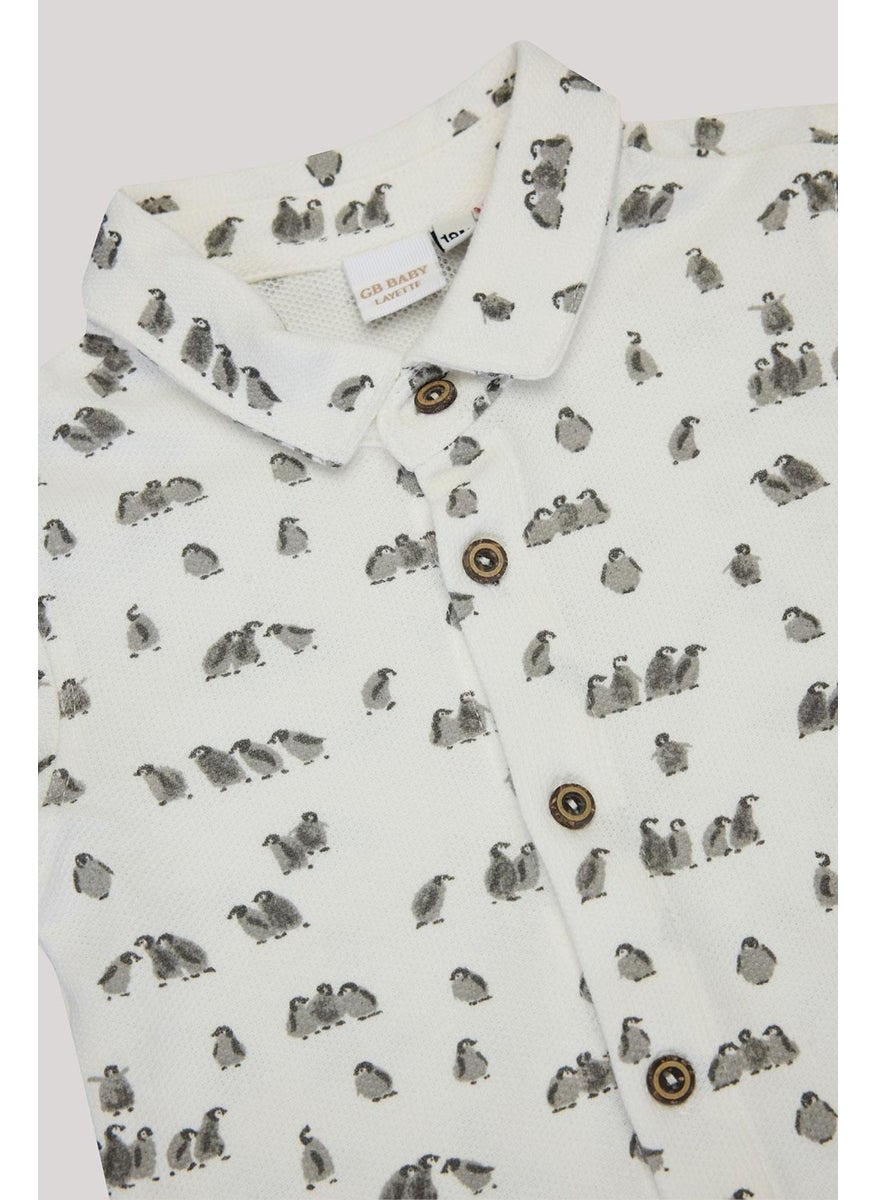 Bg Store Baby Boy Patterned Bodysuit