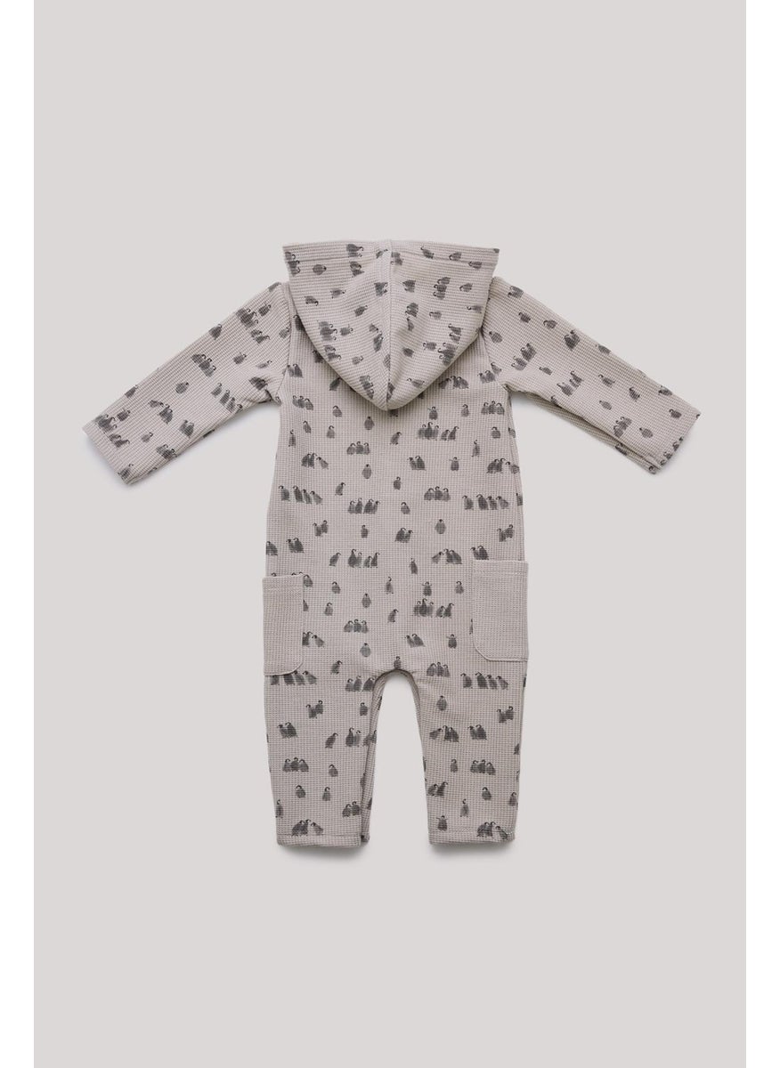 Bg Store Baby Boy Patterned Overalls