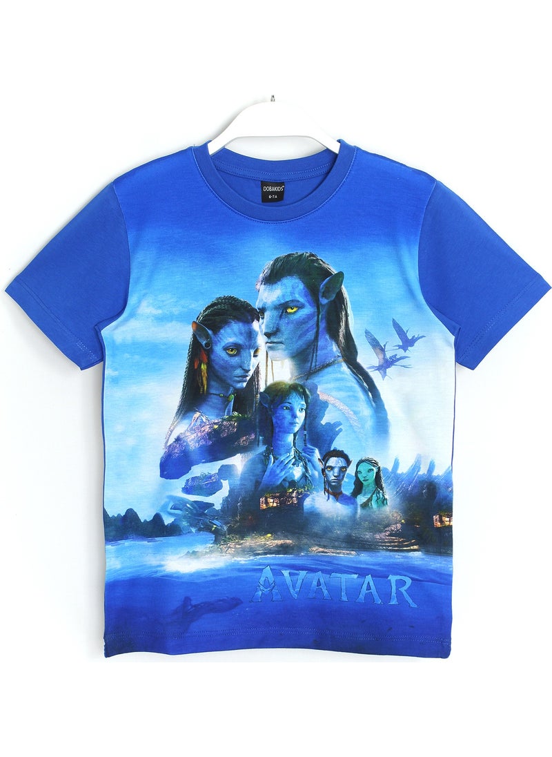 3D Avatar Printed Boy T-Shirt Saks