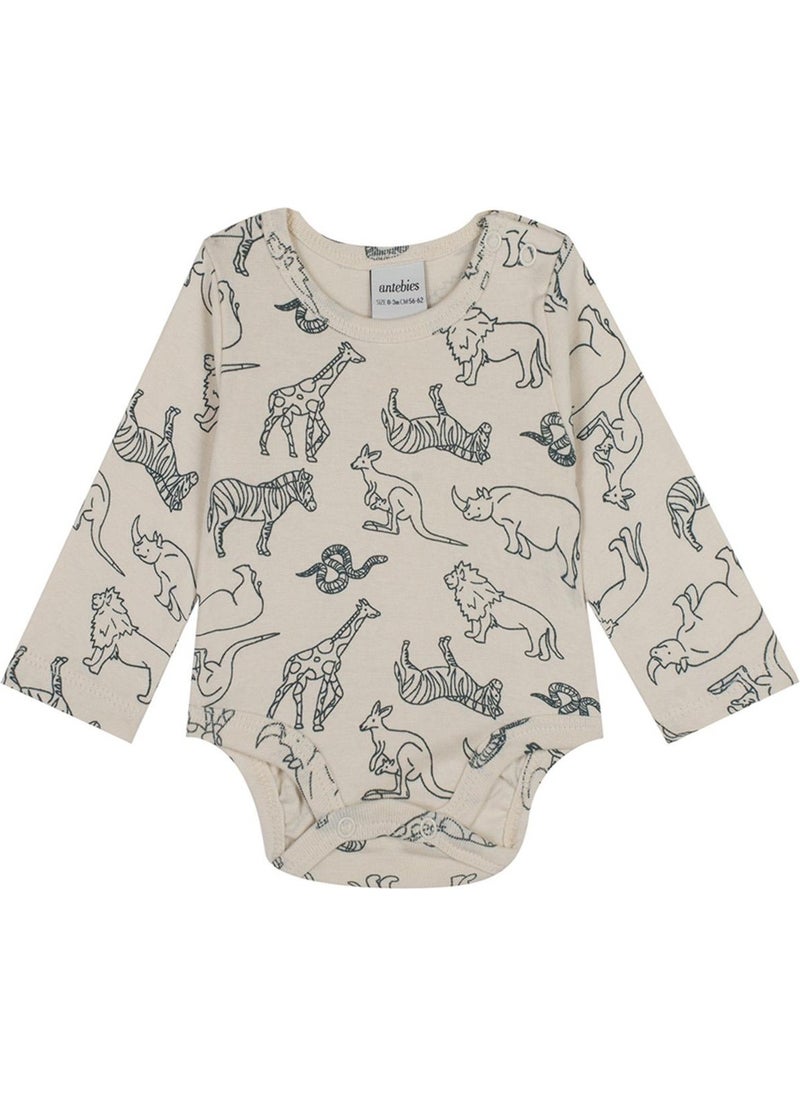 Animal Kingdom Long Sleeve Bodysuit