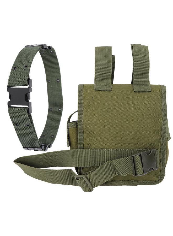 Outdoor Nylon Tactics Sport Thigh Leg Bag Shoulder Hip Package for Hiking Camping