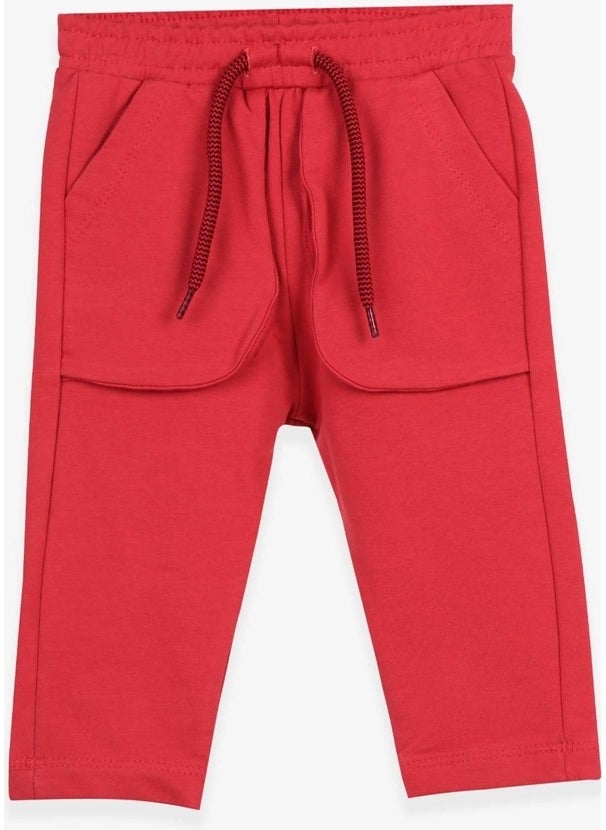 Boys Sweatpants Bag With Pocket Tile (1-4 Years)