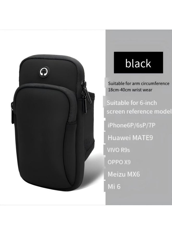 Multifunctional Phone Arm Band Gym Phone Holder Phone Arm Case Running Band Outdoor Running Bag Waterproof Riding Bag Women Men Sport Bag Arm Bag Cellphone Pouch Wrist Bag Fitness Equipment 24*4*14cm