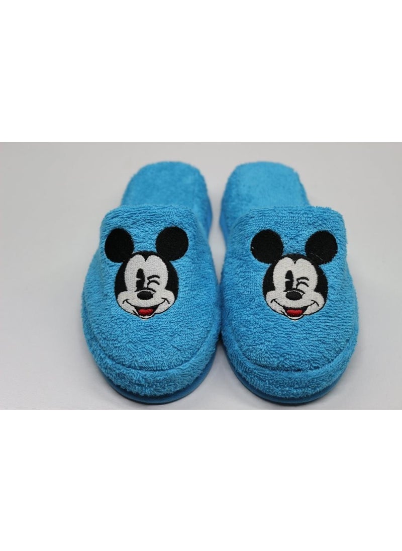 Mouse Embroidered Children's Slippers Pool Bathroom Hotel Boys' House Slippers