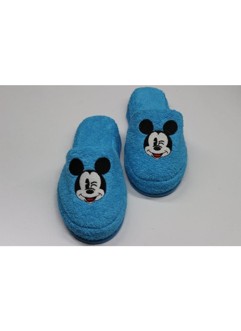 Mouse Embroidered Children's Slippers Pool Bathroom Hotel Boys' House Slippers