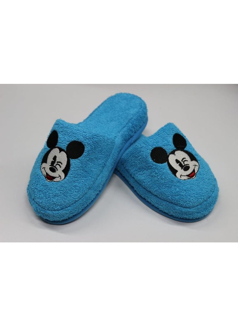 Mouse Embroidered Children's Slippers Pool Bathroom Hotel Boys' House Slippers