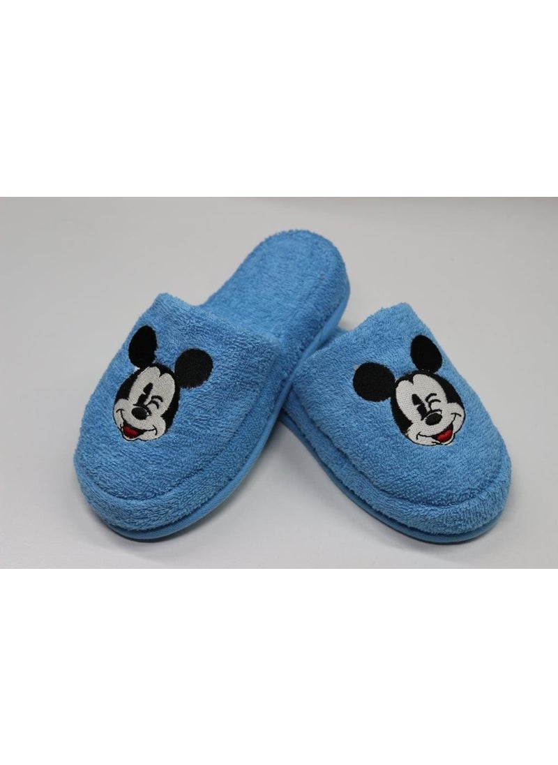 Mouse Embroidered Children's Slippers Pool Bathroom Hotel Boys' House Slippers