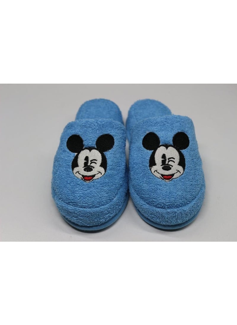 Mouse Embroidered Children's Slippers Pool Bathroom Hotel Boys' House Slippers