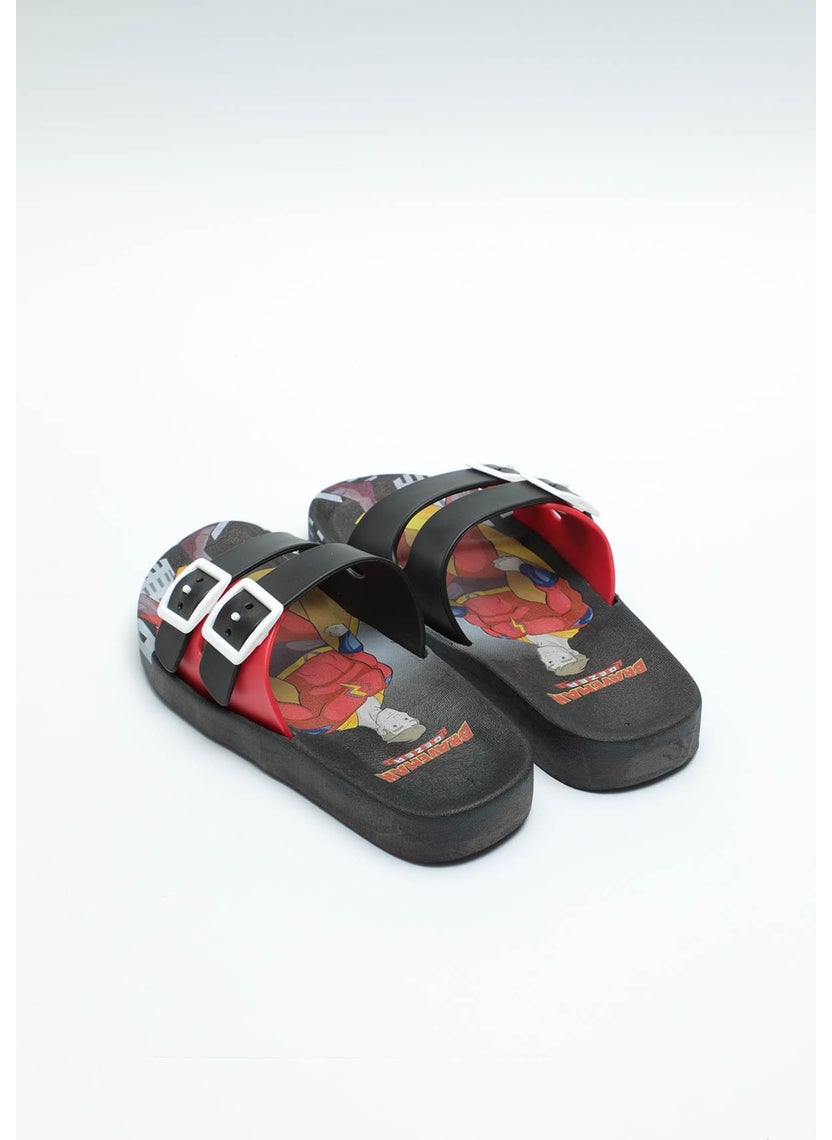 Summer Braveman Non-Slip Sole Two Buckle Boys' Slippers