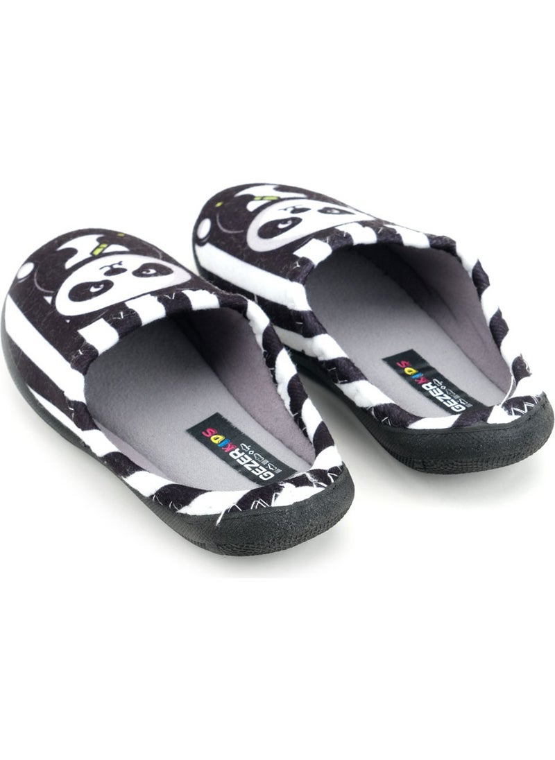 Boy Winter Panda Home Garden Comfortable Sole Gondola Slippers