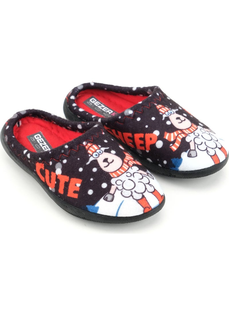 Boy Winter Comfortable Sole Home Garden Gondola Slippers
