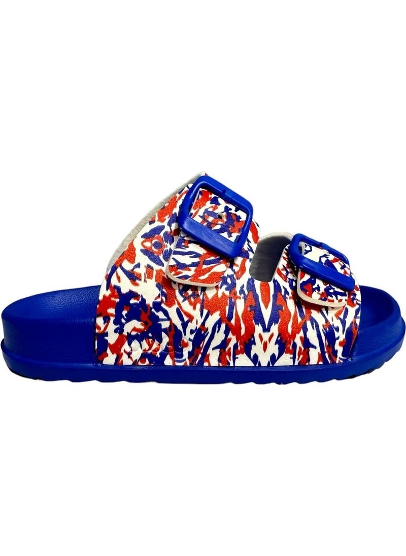 Gibli II Saks Blue Children's Slippers