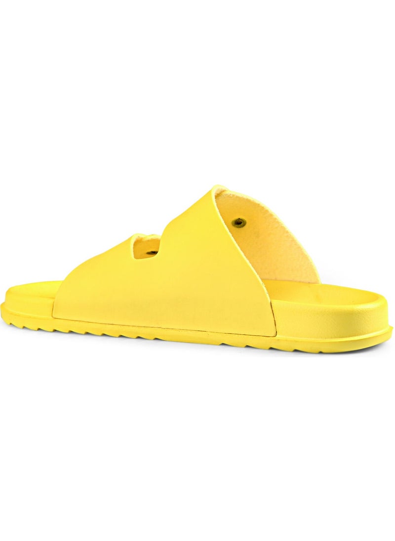 Gibli Basic Kids Yellow Slippers