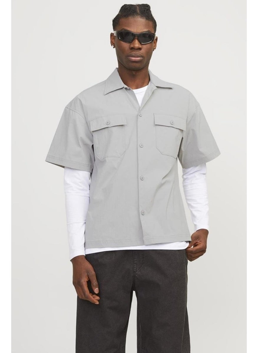 Jcoaltıtude Shirt Ss OVERSIZED12251280 Stone