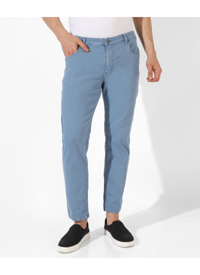 Men's Classic Blue Regular Fit Denim Jeans