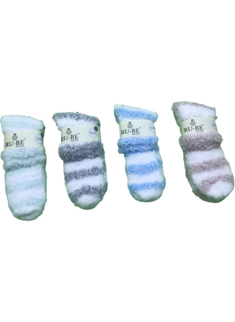 Rube 6 Double Loop Sleeping Booties Socks