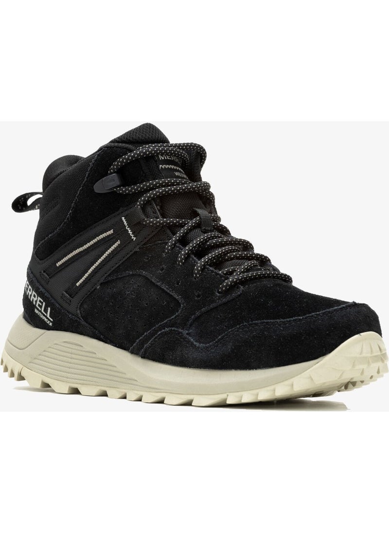 Merrel Wildwood Mid Ltr Wp Women's Black Outdoor Boots J068098-10010