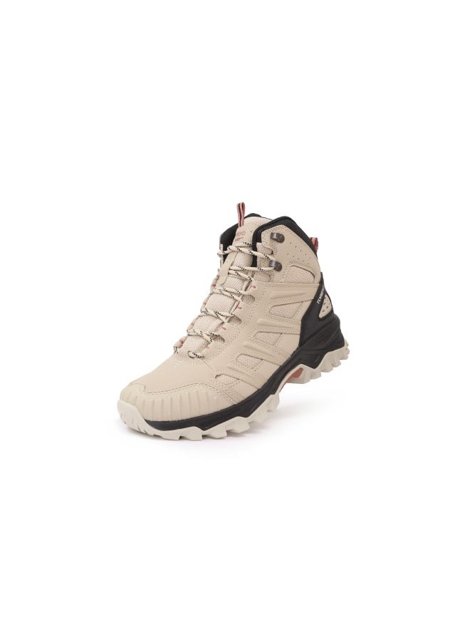 Women's Hiking Shoes, Lightweight & Durable, SAFree Rock & ToLITE Midsole Light khaki\pink
