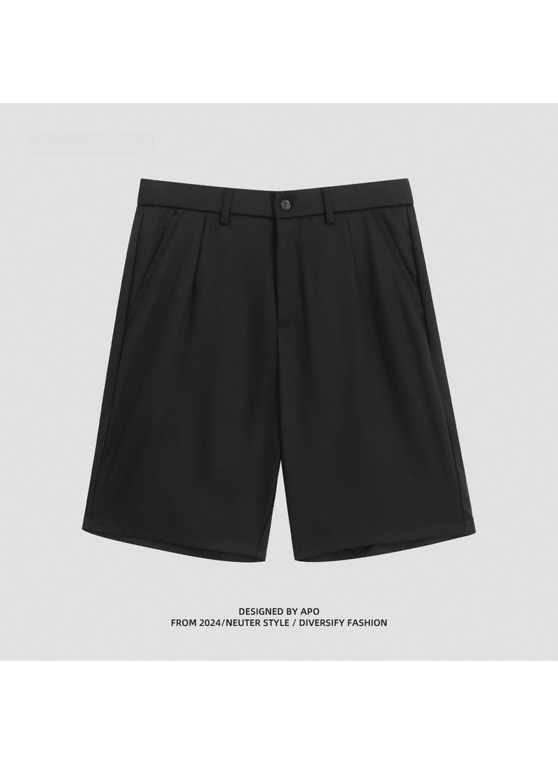 Summer Cotton Linen Casual Shorts for Men Noirnoir